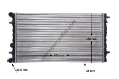 BEHR CR 477 001S | VW NEW BEETLE SU RADYATÖRÜ