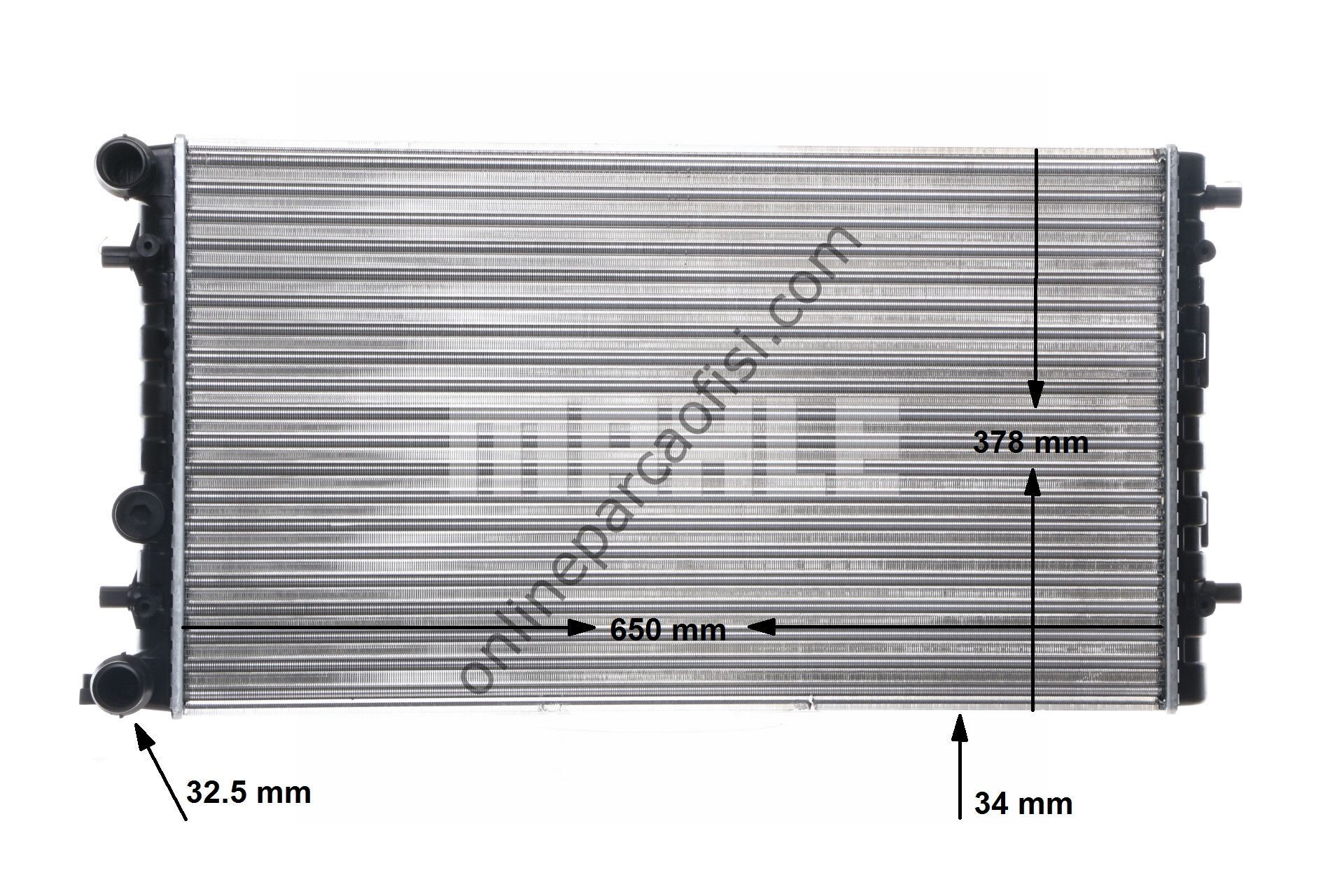 BEHR CR 477 001S | VW NEW BEETLE SU RADYATÖRÜ