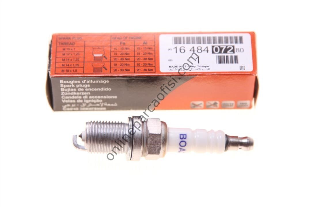 EUROREPAR 1648407280 | OPEL ASTRA H J INSIGNIA MOKKA ADAM CORSA D CRUZE AVEO BUJI