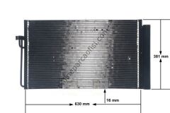 BEHR AC 345 000S | BMW E60-E61-E63-E64-E65-E66 KLIMA RADYATÖRÜ