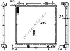 BEHR CR 556 000S | PSA C3 / C2 SU RADYATÖRÜ