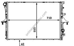 BEHR CR 568 000S | VW TOUAREG-Q7-CAYENNE SU RADYATÖRÜ