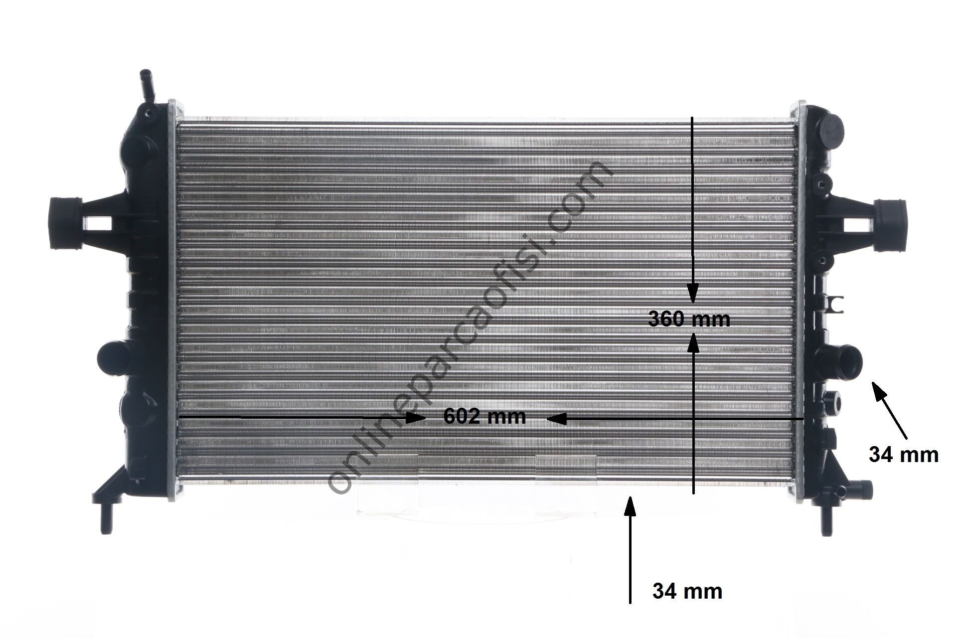 BEHR CR 574 000S | OPEL ASTRA G SU RADYATÖRÜ