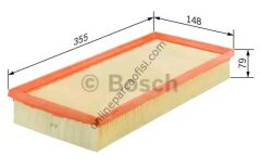BOSCH F026400409 | BMW F30-F30 LCI-F31-F31 LCI-F34 GT-F34 GTLCI-4F32-F33-F36-F06-F07-F10-F11-6F12-F13-F01 LCI-F02 LCI-X3 F25-X4 F26-X5 F15-X5 E70 LCI-X6 E71 HAVA FILTRESI