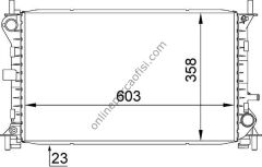 BEHR CR 627 000S | FORD FOCUS SU RADYATÖRÜ