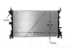 BEHR CR 627 000S | FORD FOCUS SU RADYATÖRÜ