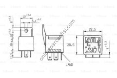 BOSCH BCH 0332019157 | VOLVO UNIVERSAL ROLE