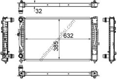 BEHR CR 647 000S | VW PASSAT-A4-A6 SU RADYATÖRÜ