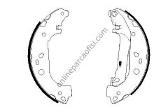 BOSCH 0986487667 | FORD CONNECT FREN BALATASI ARKA