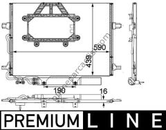BEHR AC 453 000P | MERCEDES W211-219 KLIMA RADYATÖRÜ