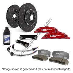 EBC RACING BIG BRAKE KIT WV MQB Patform KIRMIZI KALİPER 355mm BBK005RED-2