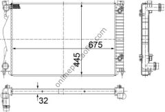 BEHR CR 790 000S | VW A6 SU RADYATÖRÜ