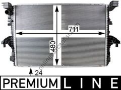 BEHR CR 805 000P | VW T5,5-T6 SU RADYATÖRÜ