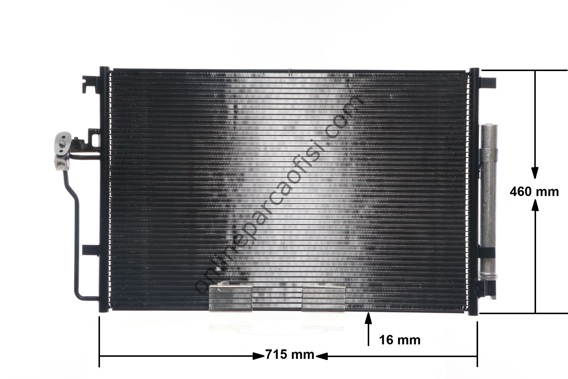 BEHR AC 553 001S | MERCEDES SPRINTER-CRAFTER KLIMA RADYATÖRÜ