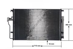 BEHR AC 553 001S | MERCEDES SPRINTER-CRAFTER KLIMA RADYATÖRÜ