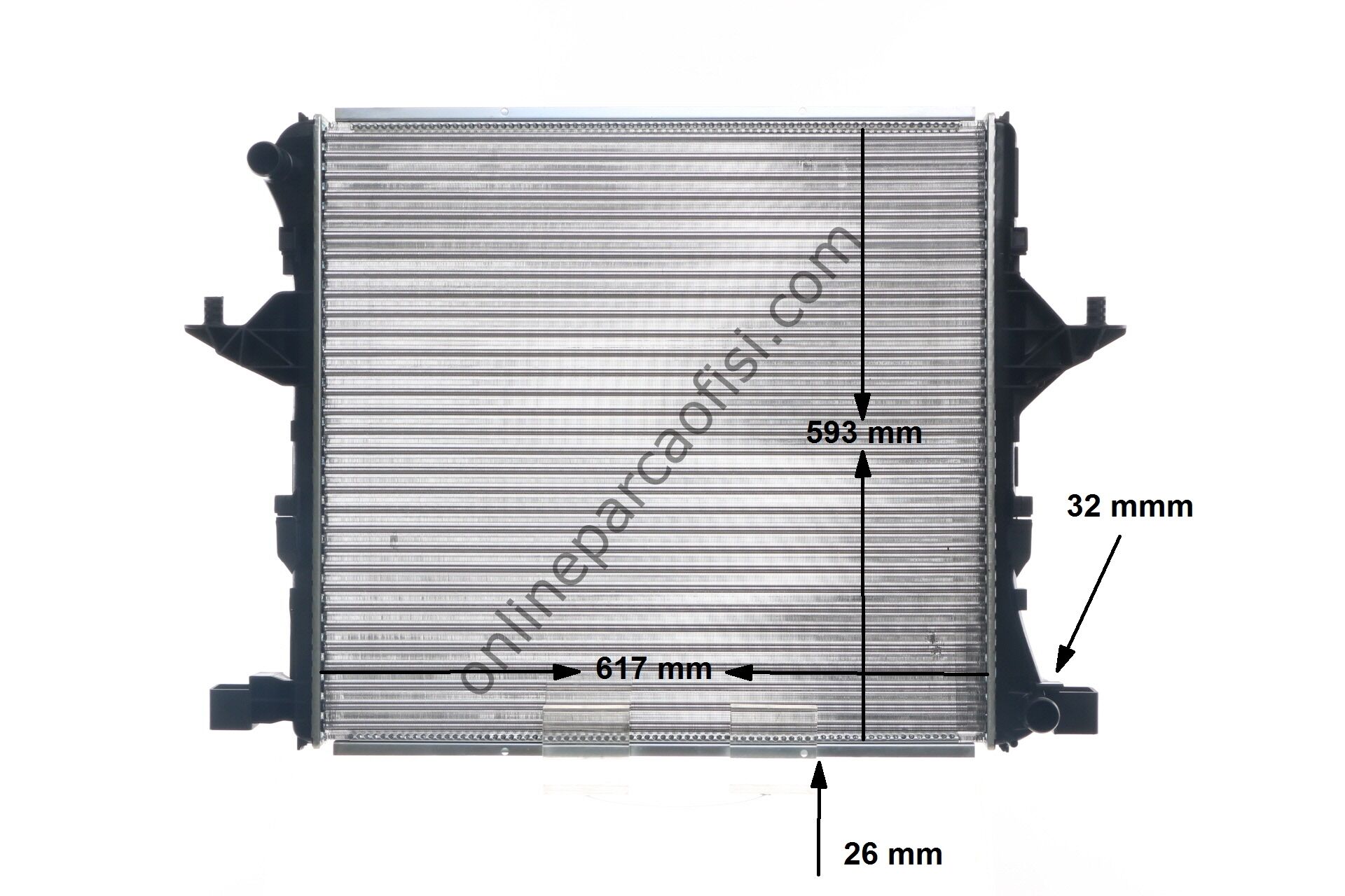 BEHR CR 81 000S | VW AMAROK SU RADYATÖRÜ