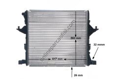 BEHR BHR CR 81 000S | VW AMAROK SU RADYATÖRÜ