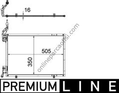 BEHR AC 579 000P | FORD FIESTA KLIMA RADYATÖRÜ
