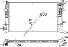 BEHR CR 840 001S | RENAULT MEGANE III / SCENIC SU RADYATÖRÜ