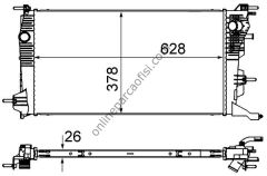 BEHR CR 840 000S | RENAULT MEGANE III / SCENIC SU RADYATÖRÜ