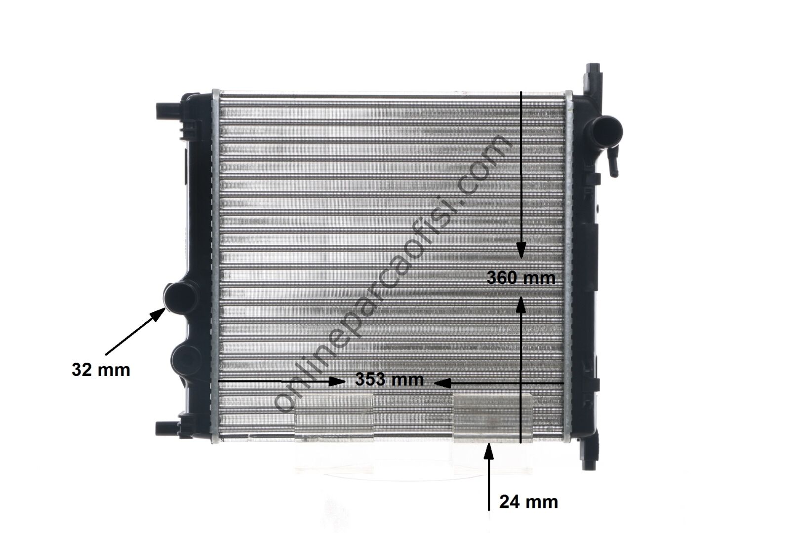 BEHR CR 831 001S | VW UP SU RADYATÖRÜ