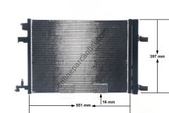 BEHR AC 636 000S | OPEL ASTRA J CRUZE KLIMA RADYATÖRÜ