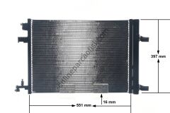 BEHR AC 636 000S | OPEL ASTRA J CRUZE KLIMA RADYATÖRÜ