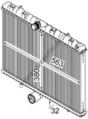 BEHR CR 889 000S | FIAT SCUDO III-EXPERT III-JUMPY III SU RADYATÖRÜ