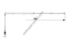 BOSCH 1987473009 | BMW FREN BALATA FISI