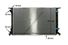 BEHR CR 910 000P | VW A4-A5-Q5 SU RADYATÖRÜ