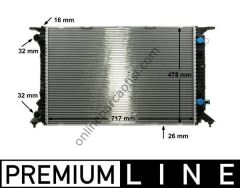 BEHR CR 910 000P | VW A4-A5-Q5 SU RADYATÖRÜ