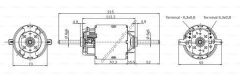 BOSCH BCH 0130111042 | AV KALORIFER MOTORU