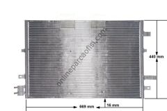 BEHR AC 690 000S | FORD MONDEO KLIMA RADYATÖRÜ