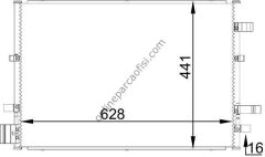 BEHR AC 690 000S | FORD MONDEO KLIMA RADYATÖRÜ