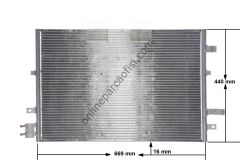 BEHR AC 690 000S | FORD MONDEO KLIMA RADYATÖRÜ