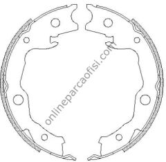 BOSCH 0986487734 | JAPON QASHQAI (J10) : XTRAIL (T31) 07-13 JUKE (F15) 10- PULSAR (C13) 15- EL FREN BALATASI