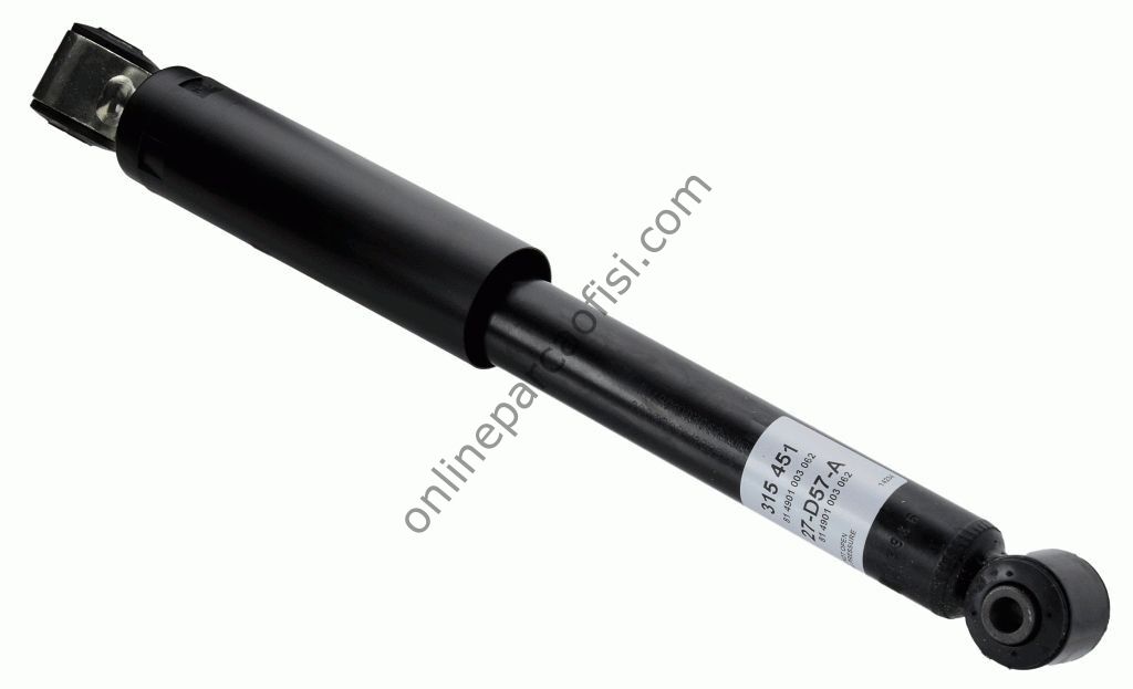 SACHS 315 451 | PSA C3 II AMORTISÖR ARKA