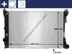 BEHR CR 988 000S | MERCEDES W204 SU RADYATÖRÜ