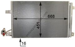 BEHR AC 774 000S | VW T5,5-T6 KLIMA RADYATÖRÜ