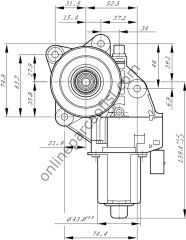 BOSCH BCH 0130822489 | MERCEDES 906 SPRINTER CAM MOTORU