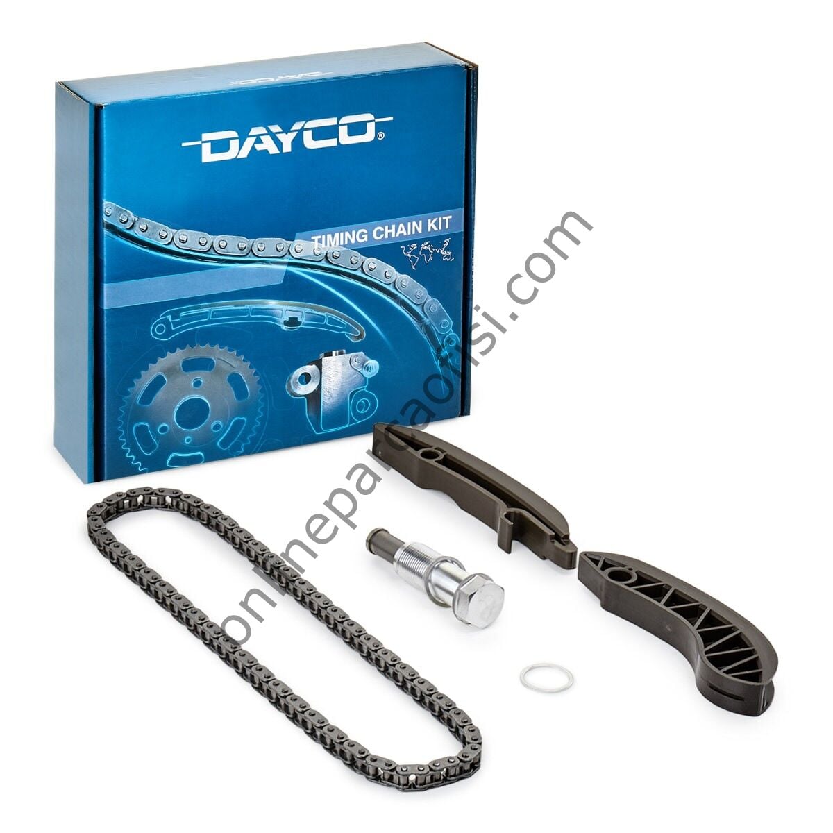 DAYCO KTC1194 | BMW E81-E82-E87-E88-E90-E91-E92-E93-F20-F21-F22-F23-F45F-46-F30-F31-F34-4F32-F33-F36-E60-E61-F06-F07-F10-F11-F12-F13-F01-F02-5G30-G31-G11-G12-8G15-X1 E84-X1 F48-X2 F39-X3 F25-X4 F26-X5 E70-X5 F15-X6 E71 EKSANTRIK ZINCIR SETI