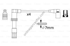 BOSCH 0986356308 | VW POLO-CORDOBA-IBIZA-FABIA BUJI KABLOSU