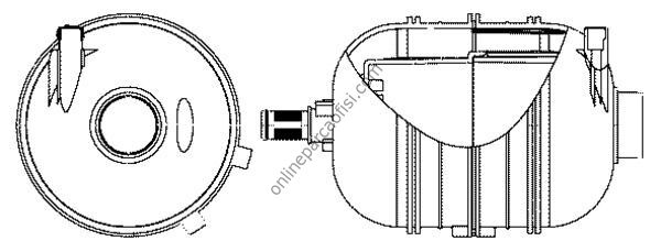 BEHR CRT 10 000S | PSA 206/206+ RADYATÖR YEDEK SU DEPOSU