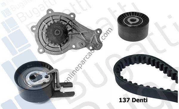 BUGATTI KBU10052A | PSA FOCUS/C-MAX/C3/C4/307/308/407/BR3/PARTNER TEPEE TRIGER SETI+DEVIRDAIM