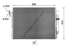 BEHR AC 959 000S | BMW LANDROVER RANGE ROVER DISCOVERYIII-IV-SPORT KLIMA RADYATÖRÜ