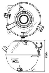 BEHR CRT 19 000S | VW GOLF5-GOLF6-JETTA-PASSAT-CADDY-A3-LEON RADYATÖR YEDEK SU DEPOSU