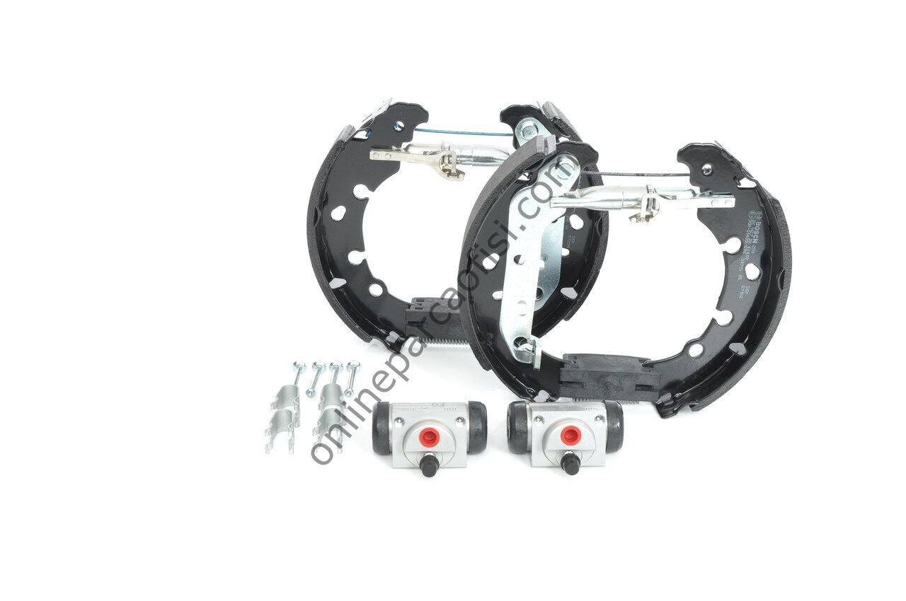 BOSCH 0204114625 | FORD FIESTA/ FUSION / MAZDA FREN BALATASI ARKA