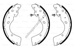 BOSCH 0986487922 | FORD RANGER/NISSAN FREN BALATASI ARKA