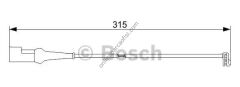 BOSCH 1987473572 | FORD TRANSIT V-362 FREN BALATA FISI
