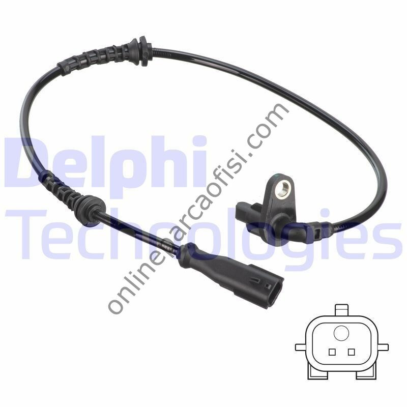 DELPHI SS20812 | RENAULT DUSTER/CAPTUR ABS SENSÖRÜ ARKA SAG